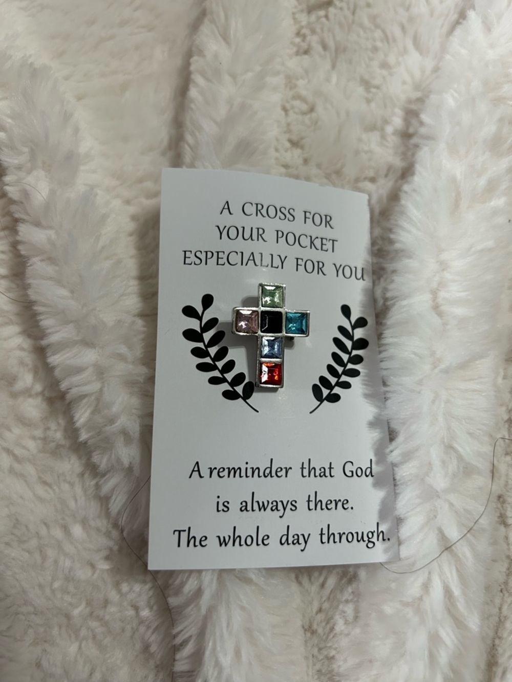Cross Multicolor Pin - Picture 5 of 6